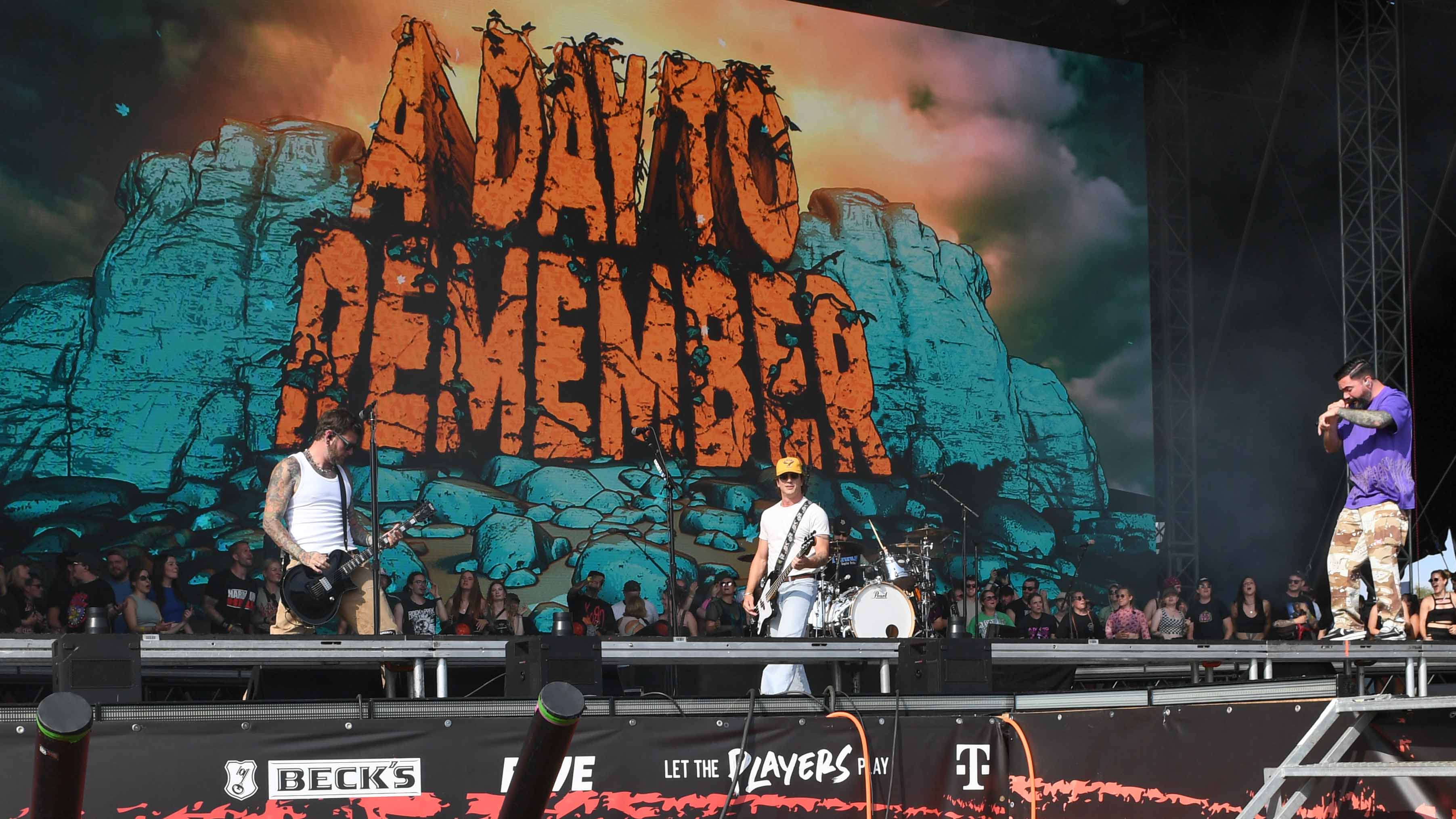 21.06.2026, Eichenring, Scheessel, GER, Hurricane-Festival, im Bild A DAY TO REMEMBER Foto © Rojahn